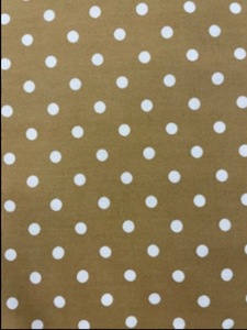 Studio E Paisley III Khaki & White 1/4" Polka Dot Cotton Fabric By The Yard Studio E Paisley III Khaki & White 1/4" Polka Dot Cotton Fabric By The Yard