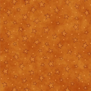 Henry Glass Starry Basics Stars Orange Cotton Fabric By The Yard Henry Glass Starry Basics Stars Orange Cotton Fabric By The Yard