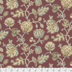 Morris & Co. Orkney PWWM043 Theodesia Red Cotton Fabric By Yd