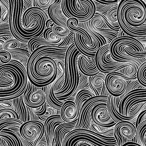 Studio e Just Color! Blackboard Swirl Cotton Fabric By The Yard Studio e Just Color! Blackboard Swirl Cotton Fabric By The Yard