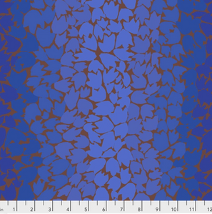 Free Spirit Kaffe Fassett PWG174 Ombre Leaves Blue Cotton Quilting Fabric by Yd Free Spirit Kaffe Fassett PWG174 Ombre Leaves Blue Cotton Quilting Fabric by Yd