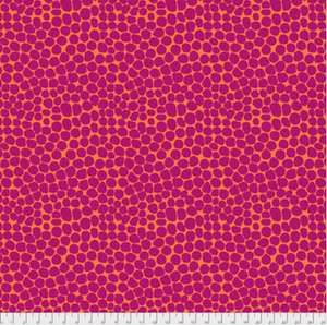 Free Spirit Brandon Mably PWBM053 Jumble Magenta Cotton Fabric By The Yard