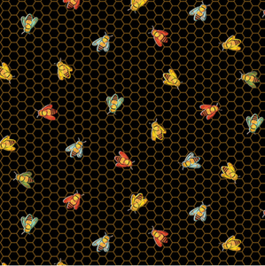 Studio E Poppy Days Bees On Honeycomb Black Cotton Fabric By Yard Studio E Poppy Days Bees On Honeycomb Black Cotton Fabric By Yard