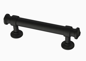 Brainerd P43461W-FB 3" Classic Button Cabinet & Drawer Pull Flat Black Brainerd P43461W-FB 3" Classic Button Cabinet & Drawer Pull Flat Black