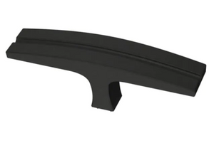 Liberty P43118C-FB 3" Curved Groove Knobble Cabinet Drawer Knob Matte Black Liberty P43118C-FB 3" Curved Groove Knobble Cabinet Drawer Knob Matte Black