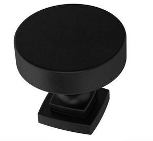 Liberty P38488C-FB 1 1/4" Classic Bell Cabinet Knob Flat Black Finish Liberty P38488C-FB 1 1/4" Classic Bell Cabinet Knob Flat Black Finish