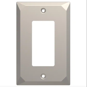 Brainerd W35848-SN Satin Nickel Mornington Single GFCI Decora Wall Plate Cover Brainerd W35848-SN Satin Nickel Mornington Single GFCI Decora Wall Plate Cover