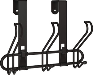 Franklin Brass OTDW03F-FB Flat Black Triple Over the Door Hook Franklin Brass OTDW03F-FB Flat Black Triple Over the Door Hook