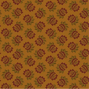 Henry Glass Right as Rain Swagged Bouquet Gold Fabric By Yard Henry Glass Right as Rain Swagged Bouquet Gold Fabric By Yard