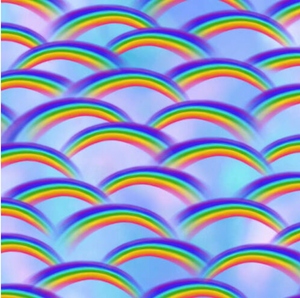 Henry Glass Unicorn Dreams Rainbow Toss Blue Multi Fabric By Yard Henry Glass Unicorn Dreams Rainbow Toss Blue Multi Fabric By Yard