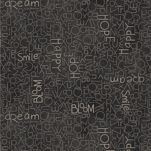Henry Glass Bluebird of Happiness Alphabet Dark Gray Fabric By Yard Henry Glass Bluebird of Happiness Alphabet Dark Gray Fabric By Yard