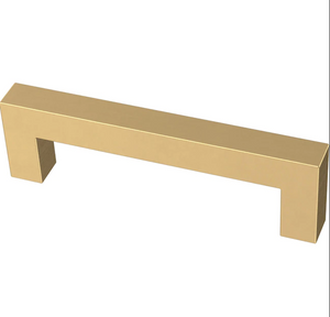 Liberty P41874W-117 3 3/4" Brushed Brass Square Cabinet Drawer Pull Liberty P41874W-117 3 3/4" Brushed Brass Square Cabinet Drawer Pull