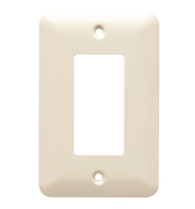 Libertyd W10251-LAL Lt. Almond Stamped Single GFCI Decora Wall Plate Cover Libertyd W10251-LAL Lt. Almond Stamped Single GFCI Decora Wall Plate Cover
