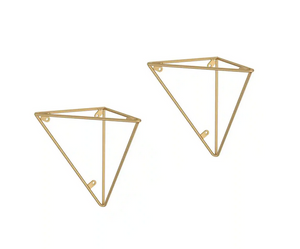 Liberty S43786C-523 6 1/4" Painted Brushed Brass Geometric Decorative Shelf Bracket 2-Pack Liberty S43786C-523 6 1/4" Painted Brushed Brass Geometric Decorative Shelf Bracket 2-Pack