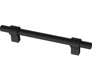 Brainerd  P44371W-FB 1 3/8" - 6 5/16" Wrapped Adjustable Cabinet Pull Flat Black Brainerd  P44371W-FB 1 3/8" - 6 5/16" Wrapped Adjustable Cabinet Pull Flat Black