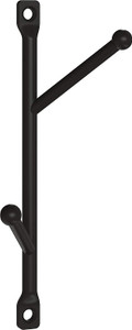 Franklin Brass VERT01F-FB Small Vertical Coat, Hat, Robe Hook Matte Black Franklin Brass VERT01F-FB Small Vertical Coat, Hat, Robe Hook Matte Black