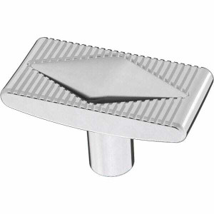 Liberty P40013C-PC 1 5/8" Slatted Diamond Cabinet & Drawer Knob Polished Chrome Liberty P40013C-PC 1 5/8" Slatted Diamond Cabinet & Drawer Knob Polished Chrome
