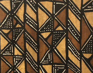 28641 African Mali Mud Cloth Bambara Bogolanfini Multi Color Aprox 45" x 66" 28641 African Mali Mud Cloth Bambara Bogolanfini Multi Color Aprox 45" x 66"