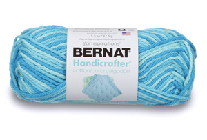 Bernat Handicrafter Cotton Swimming Pool Knitting & Crochet Yarn Bernat Handicrafter Cotton Swimming Pool Knitting & Crochet Yarn