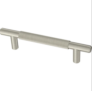 Brainerd P44272W-SS 3 3/4" Knurled Bar Cabinet & Drawer Pull Stainless Steel Brainerd P44272W-SS 3 3/4" Knurled Bar Cabinet & Drawer Pull Stainless Steel