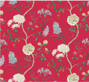 Free Spirit Sanderson Summer Tree Raspberry Fabric By The Yard Free Spirit Sanderson Summer Tree Raspberry Fabric By The Yard