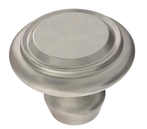 Brainerd  P42954W-SN 1/4" Classic Contour Cabinet Knob Satin Nickel Brainerd  P42954W-SN 1/4" Classic Contour Cabinet Knob Satin Nickel