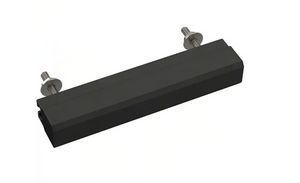 Libert  P42844C-FB  1" - 4" Tapered Edge Adjustable Cabinet Pull Flat Black Libert  P42844C-FB  1" - 4" Tapered Edge Adjustable Cabinet Pull Flat Black