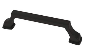 Brainerd P34952C-FB Flat Black 3 3/4" Brightened Opulence Cabinet Pull Brainerd P34952C-FB Flat Black 3 3/4" Brightened Opulence Cabinet Pull