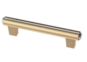 Liberty P45076C-720 Clear Acrylic & Champagne Bronze 3 3/4" Cabinet Drawer Bar Pull Liberty P45076C-720 Clear Acrylic & Champagne Bronze 3 3/4" Cabinet Drawer Bar Pull