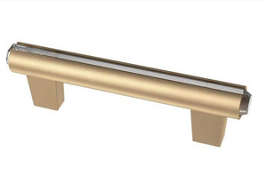 Liberty P43854C-720 Clear Acrylic & Champagne Bronze 3" Cabinet Drawer Bar Pull