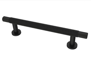 Liberty P44632C-FB 3 3/4" Knurled Bar Cabinet & Drawer Pull Flat Black Liberty P44632C-FB 3 3/4" Knurled Bar Cabinet & Drawer Pull Flat Black
