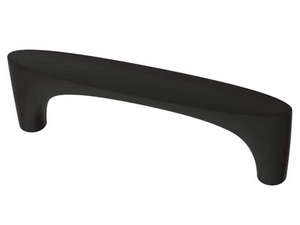 Liberty P30226C-FB 3" Flat Black Mila Cabinet & Drawer Pull Liberty P30226C-FB 3" Flat Black Mila Cabinet & Drawer Pull