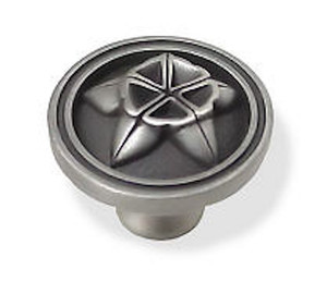 PBF392Y-BSP Brushed Satin Pewter Penta Drawer Cabinet Knob Pull PBF392Y-BSP Brushed Satin Pewter Penta Drawer Cabinet Knob Pull