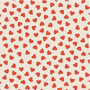 Studio E Off the Leash Tossed Hearts Red Cotton Fabric By The Yard Studio E Off the Leash Tossed Hearts Red Cotton Fabric By The Yard