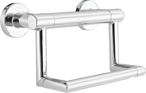 Delta Faucet 41550 Contemporary Tissue Holder/Assist Bar Chrome Finish