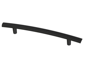 Liberty P23915C-FB 5 1/16" Matte Black Arched Cabinet & Drawer Pull Liberty P23915C-FB 5 1/16" Matte Black Arched Cabinet & Drawer Pull