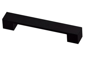 Liberty P28925-FB Stratford Square 5 1/16" Matte Black Cabinet Drawer Pull Liberty P28925-FB Stratford Square 5 1/16" Matte Black Cabinet Drawer Pull