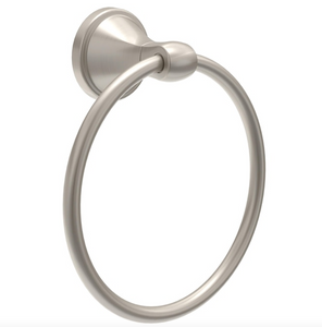 Delta BCK46-DN Becker Bath Towel Ring Brushed Nickel Finish Delta BCK46-DN Becker Bath Towel Ring Brushed Nickel Finish