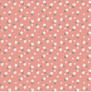 Studio E Blossom & Grow Tiny Floral Toss Pink Fabric By The Yard Studio E Blossom & Grow Tiny Floral Toss Pink Fabric By The Yard