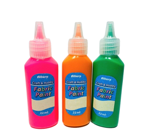 Allary Craft & Hobby Fabric Paint Neon Colors 3 Pack Allary Craft & Hobby Fabric Paint Neon Colors 3 Pack