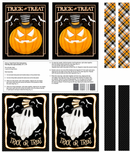 Henry Glass Olde Salem Glow Trick Or Treat Bags Multi Fabric By The Yard Henry Glass Olde Salem Glow Trick Or Treat Bags Multi Fabric By The Yard