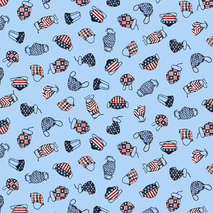 Studio E Essential Heroes Face Masks Light Blue Cotton Fabric By Yard Studio E Essential Heroes Face Masks Light Blue Cotton Fabric By Yard