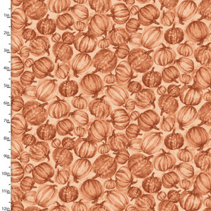 3 Wishes Happy Harvest Tonal Pumpkins Orange Cotton Fabric By Yard 3 Wishes Happy Harvest Tonal Pumpkins Orange Cotton Fabric By Yard