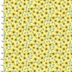 3 Wishes You Light My Way Gnomes Daisy Toss Yellow Cotton Fabric By Yard 3 Wishes You Light My Way Gnomes Daisy Toss Yellow Cotton Fabric By Yard