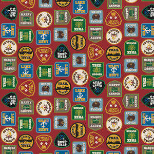 Henry Glass Loving Camp Life Camp Patches Red Cotton Fabric By The Yard Henry Glass Loving Camp Life Camp Patches Red Cotton Fabric By The Yard