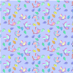 Henry Glass Moonbeams & Rainbows Flying Bird Allover Soft Purple Cotton Fabric By The Yard Henry Glass Moonbeams & Rainbows Flying Bird Allover Soft Purple Cotton Fabric By The Yard