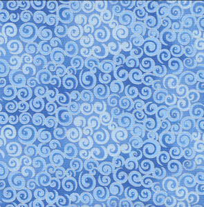 Blank Quilting Spirals Metallic Cloud Blue Cotton Fabric By The Yard Blank Quilting Spirals Metallic Cloud Blue Cotton Fabric By The Yard