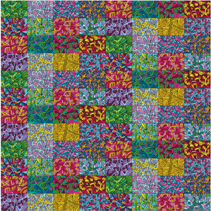 Studio E Outside The Lines 2" x 3" Blocks Multi Fabric By The Yard Studio E Outside The Lines 2" x 3" Blocks Multi Fabric By The Yard