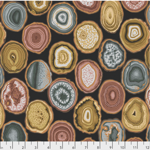 Free Spirit Philip Jacobs Geodes Charcoal Fabric By The Yard