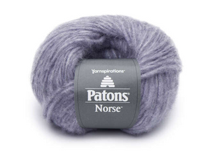 Patons Norse Periwinkle Wool Blend 100g Knitting & Crochet Yarn Patons Norse Periwinkle Wool Blend 100g Knitting & Crochet Yarn